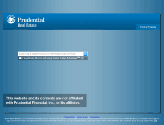 vow.prudentialproperties.com screenshot