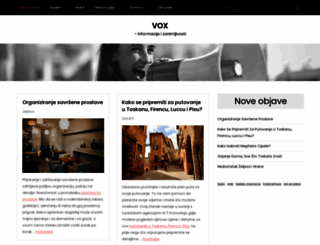 vox.com.hr screenshot