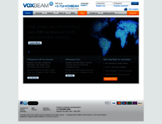 voxbeam.com screenshot