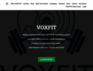 voxfitconsulting.com screenshot
