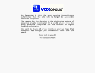voxopolis.com screenshot