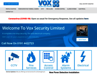 voxsecurity.co.uk screenshot