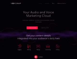 voxsnap.com screenshot