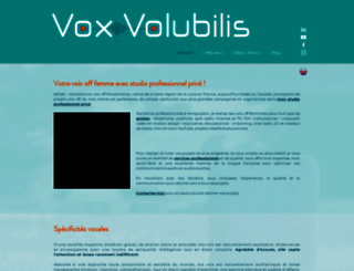 voxvolubilis.com screenshot