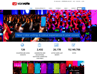 voxvote.com screenshot