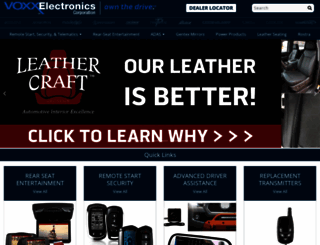 voxxelectronics.com screenshot