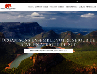 voyage-afriquedusud.fr screenshot