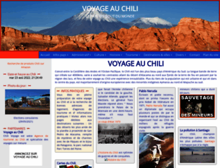 voyage-au-chili.com screenshot