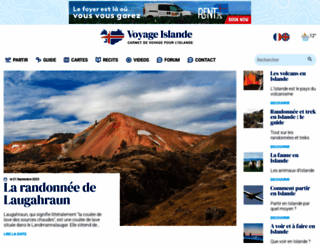 voyage-islande.fr screenshot