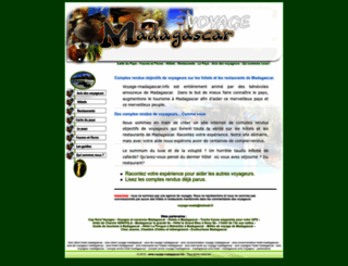 voyage-madagascar.info screenshot