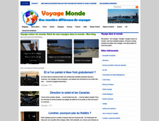 voyage-monde.fr screenshot