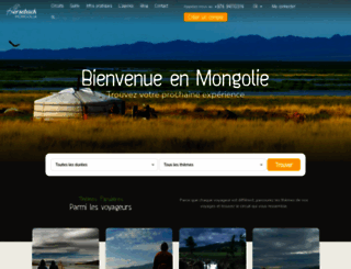 voyage-mongolie.com screenshot