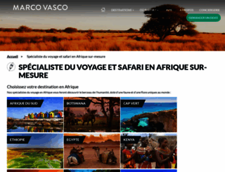 voyage.africaveo.com screenshot