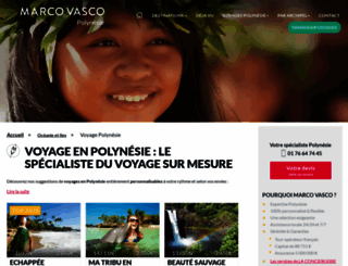 voyage.polynesiaveo.com screenshot