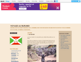 voyageburundi.skynetblogs.be screenshot