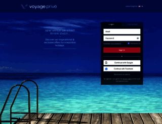 voyageprive.co.uk screenshot