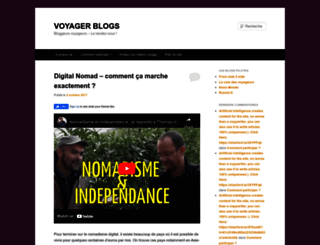 voyager-blogs.fr screenshot