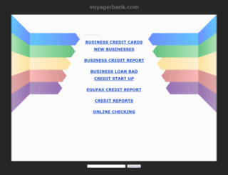 voyagerbank.com screenshot