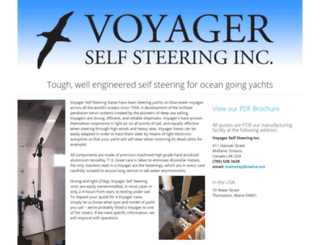 voyagerselfsteering.com screenshot