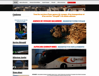 voyages-bacarrere.com screenshot