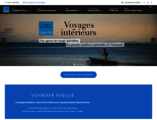 voyages-interieurs.com screenshot