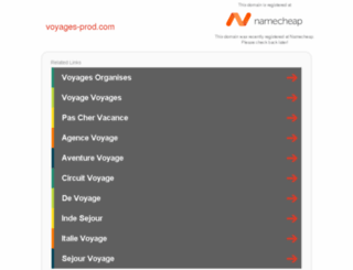 voyages-prod.com screenshot