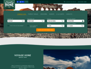 voyageshone.com screenshot