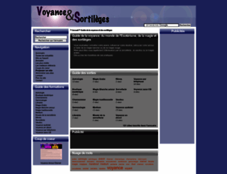 voyance-et-sortileges.com screenshot