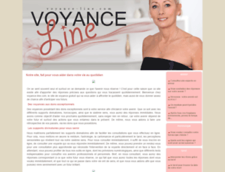 voyance-line.com screenshot
