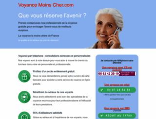 voyance-moins-cher.com screenshot