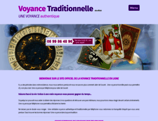 voyance-traditionnelle.eu screenshot