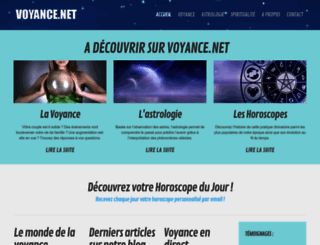 voyance.net screenshot