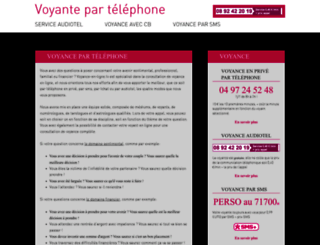 voyante-par-tel.com screenshot