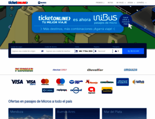 voyenbus.com.ar screenshot