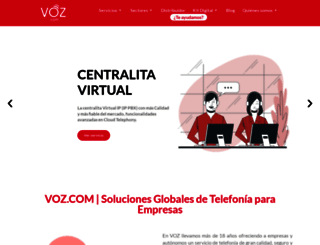 voz.com screenshot