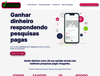 vozganha.com screenshot