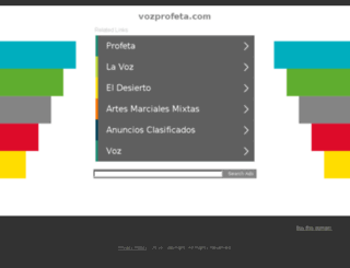 vozprofeta.com screenshot