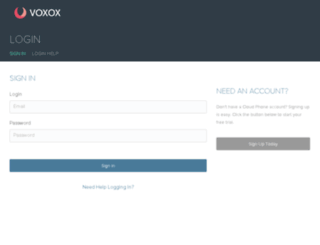 vp-extranet.voxox.com screenshot