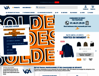 vpa-industrie.com screenshot