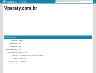 vparaty.com.br.ipaddress.com screenshot