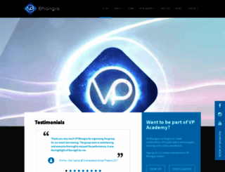 vpbhangra.co.uk screenshot