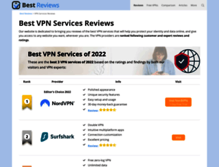vpn-services.bestreviews.net screenshot