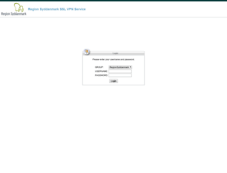 vpn.regionsyddanmark.dk screenshot
