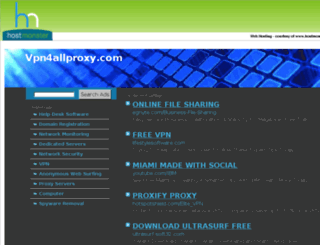 vpn4allproxy.com screenshot