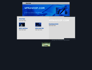 vpn4voip.com screenshot