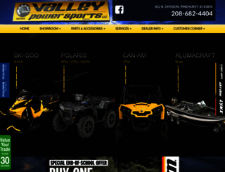 vpowersports.com screenshot