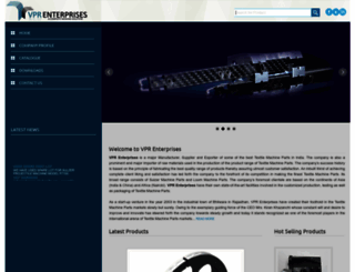 vprenterprises.in screenshot