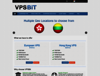 vpsbit.com screenshot