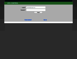 vpscontrol.gnutransfer.com screenshot
