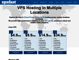 vpsfast.net screenshot